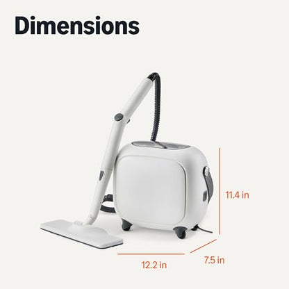 Amazon Basics Multipurpose Steam Cleaner for Home with 22 Accessories, Chemical-Free Cleaning, Powerful Steam, 51oz Tank, 1500W, White - style: Multipurpose Cleaner