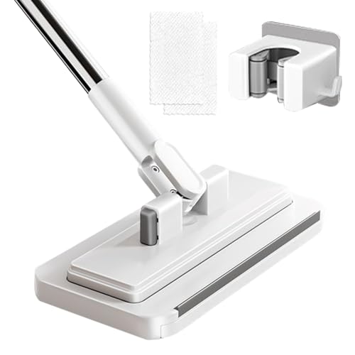 Zero Touch Mini Mop - Clip Style Wet Dry Floor Cleaner, Hand Free Cleaning Device, Lightweight Maintenance Tool | Room Hardwood Tile Laminate for Room Hardwood Tile Laminate - color: 95cm