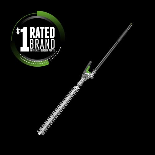 EGO HTA2020 20-Inch Carbon Fiber Hedge Trimmer Attachment for EGO 56-Volt Lithium-ion Multi Head System - size: Carbon Fiber Hedge Trimmer Attachment, style: Attachment