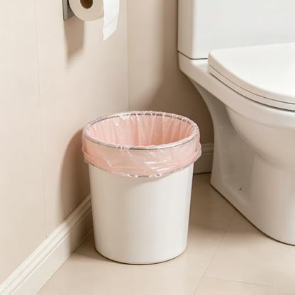 6Rolls Extra Thick & Durable Drawstring Trash Bags - Large, Portable Kitchen Waste Bags for Home Use