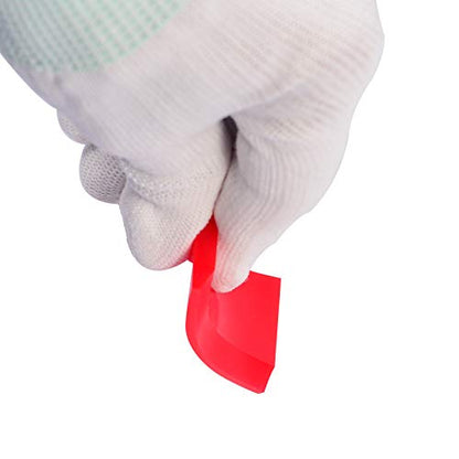 2-inch Extra Small Rubber Squeegee Flexible and Soft Non Scratching for Resin 3D Printing Cleanup, Car Rear Glass Cleaning, Mirror Cleaning, Window Tint Films, Pack of 3