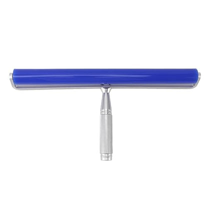 Dust Removal Roller Silicone Soft Aluminum Alloy Handle Iron Bearing Anti Static Roller for Film Dust Fibers Powder (10 Inch) - size: 10 Inch