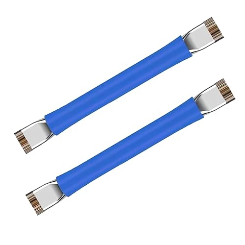 Anti Static Brush Set, Small Cleaning Brush for Phone Motherboard Solder Pad Work, Blue Precision Bristles, Handy Tool for Electronics Cleaning, 2 Pieces Repair Kit