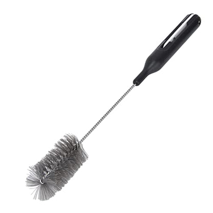 Generic Long Bottle Brush, Multipurpose Durable Aluminum Alloy ABS Material, with Bendable Deep Design, for Brief Water Tank Small Appliances
