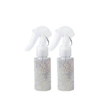 60ml Empty Spray Bottles, Continuous Spray Bottle for Hair, Spray Water Bottle Fine Mist Refillable, Skin Care, Showering Pets, Plants, Travel, Ironing and Cleaning -AB - color: Ab