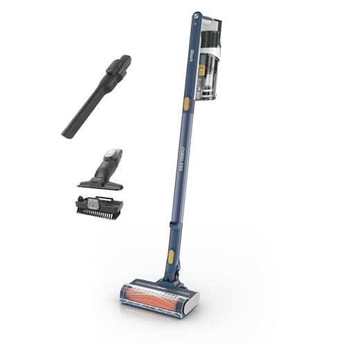 Shark® Cordless Pet, Cordless Lightweight Stick Vacuum Cleaner, Self Cleaning Brushroll, 40 Min Runtime, Removable Handheld, XL Dust Cup, Moonlight Blue, IY143H (2026 Release) - style: Cordless Pet Essential (40 min)