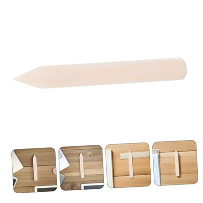 Beavorty 2pcs Scraper Stain Removal: Ox Bone Laundry Pre Treatment Tool Fabric Stain Removal Scraper for Tough Cleaners and Home Use