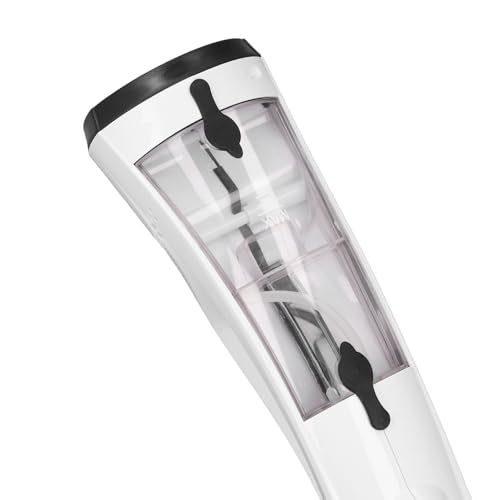 Battery Window Vacuum Cleaner, Electric with Spray Bottle and Microfiber Wiper, 2000 mAh, for Glass, Tiles, Mirrors