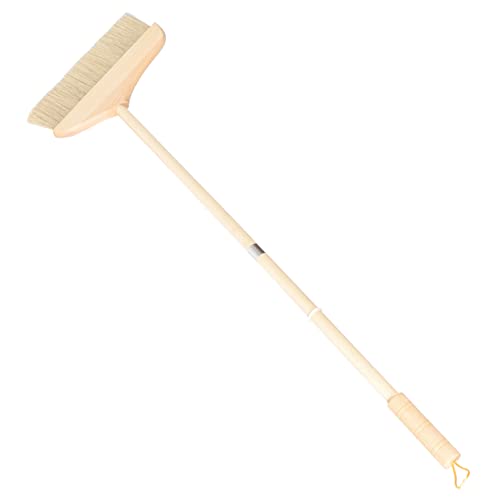 ORFOFE Sweeper for Hardwood Floors Soft Broom Detachable Handle Telescopic Sweep Broom