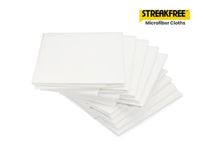 Microfiber Glass Cleaning Cloths – 5 Pack 16x16 Lint Free Window & Mirror Cloths – Just Add Water, No Chemicals, Streak-Free Shine