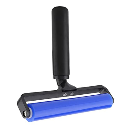 Silicone Manual Anti Static Tack Roller for Dust Removal Reusable Cleaning Tool Handheld Dust Remover Static Cling Tacky Roller for Tiny Dust Particles High Temperature Up to 150°C - size: 12 Inch, style: 12 Inch