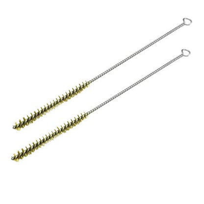uxcell Copper Wire Tube Cleaning Brush 10mm Diameter 29cm Length 2pcs