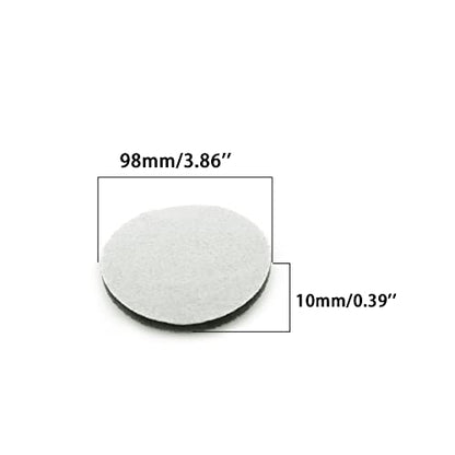 Heavy Duty Scour Pads, Non-Scratch Scrub Sponges, ULIFESTAR 5PCS Dish Scrubber Scouring Pads, Dual-Sided Reusable Household Scrub Pads for Dishes,Dish Cleaning Tool,Kitchen Scrubbers & Metal Grills - size: 98mm/4''1500grits