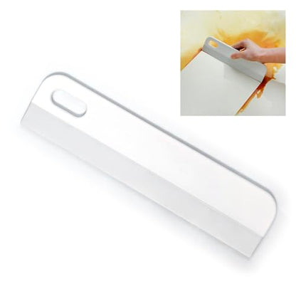 Mini Soft Rubber Window Squeegee Window Scrubber Scraper Glass Cleaning Squeegee Tool for Glass,Shower Door,Mirrors,Bathroom,Kitchen Countertops,Car Windshield