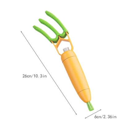 Blind Cleaner Tool, Carrot Shape Detachable Brush, Microfiber Sleeve Duster, Window Blind Cleaning Tool, Dust Removal Brush for Bedroom Living Room Office Dorm Car Ac 10.3x1.57in