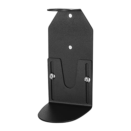 Wall Mount Soap Dispenser Holder with Adjustable Tray, 304 Stainless Steel Rustproof Shower Dispenser Holder for Refillable Bottles (Single)