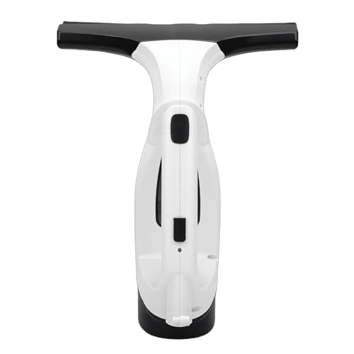 ASHATA Handheld Window Vacuum Squeegee, Strong Suction Electric Glass Cleaner with Wastewater Collection for Windows