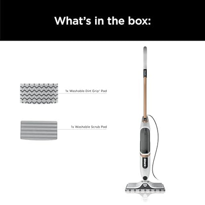 Shark SteamSpot Steam Mop with Steam Blaster Technology, 3 Steam Modes, 2 Washable Pads, XL Removable Water Tank, Lightweight, Steam Cleaner for sealed Hard Floors, Hardwood, Tile, Laminate, S2001 - style: Steam Blast Premium