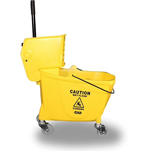 Genuine Joe 35 QT Side Press Mop Bucket Wringer Combo