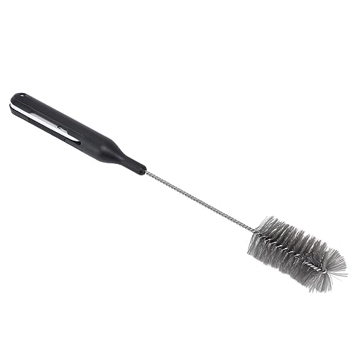Generic Long Bottle Brush, Multipurpose Durable Aluminum Alloy ABS Material, with Bendable Deep Design, for Brief Water Tank Small Appliances