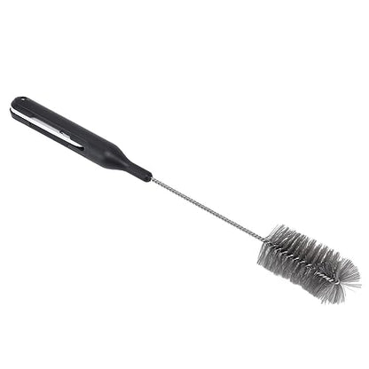 Generic Long Bottle Brush, Multipurpose Durable Aluminum Alloy ABS Material, with Bendable Deep Design, for Brief Water Tank Small Appliances