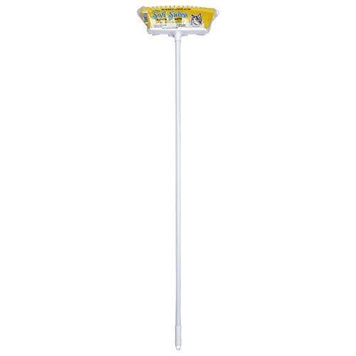 The Original Soft Sweep Magnetic Action Broom - 4 Brooms - Purple, Pink, Blue, Yellow - size: 4 Brooms