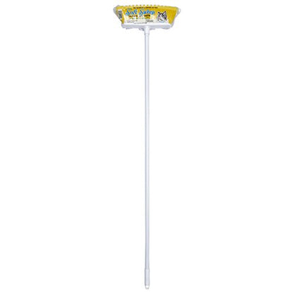 The Original Soft Sweep Magnetic Action Broom - 4 Brooms - Purple, Pink, Blue, Yellow - size: 4 Brooms