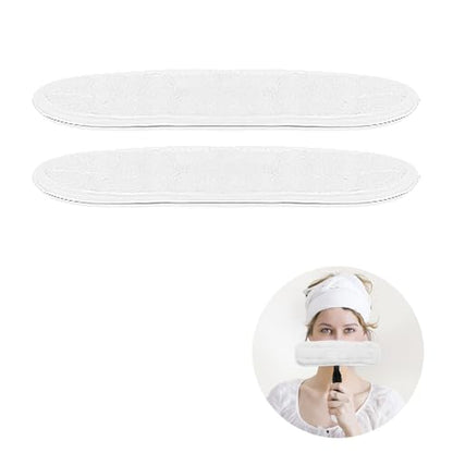 Rechargeable Window Vac, Window Vacuum Squeegee, Cordless Window Vacuum Cleaner Set, Electric Cleaning Tool for Windows, Tiles, Mirrors, (2 Pcs Sprayer Microfiber Replacement Pads)
