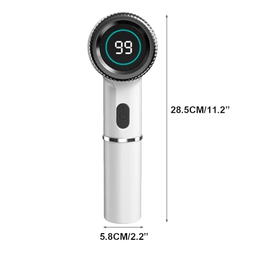 DONGKER Electric Spin Scrubber,3 Speeds Adjustment Handheld Electric Scrubber with 5 Replaceable Brush Heads for Floor Tub Tile Kitchen Car - color: Gray