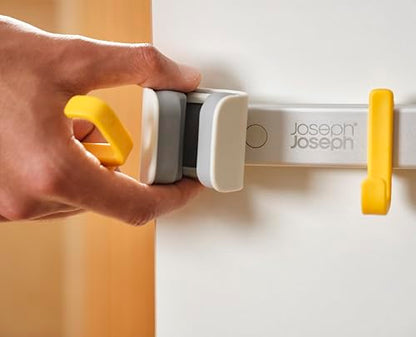 Joseph Joseph CleanTech Cleaning Utility Tool Storage Rail, Organizer Rack with 3 Adjustable Grips and 3 Hooks, Screws Included - style: Storage Rail