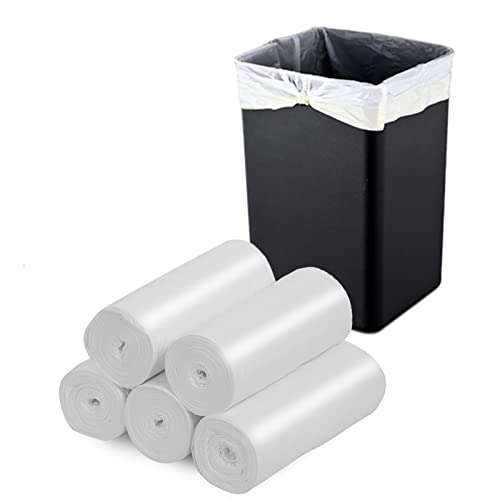 13-15 Gallon Biodegradable / Compostable Garbage Bags Recycling Unscented Tall Kitchen Trash Bags for Kitchen, Yard, Lawn,Office(75 Counts, White) - size: 1 Count (Pack of 75)