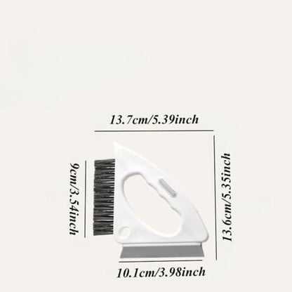 Crevice Cleaning Brush for Narrow Gaps, Multipurpose Detail Cleaning Tool for Bathroom Tile, Kitchen Sink, Toilet and Corners