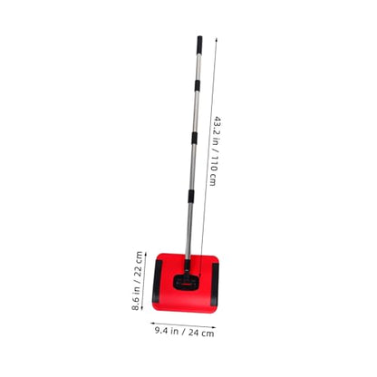Zerodeko Hand Push Carpet Sweeper Rug Broom Carpet Cleaning Brushes Portable Dust Mop for Home Restaurant