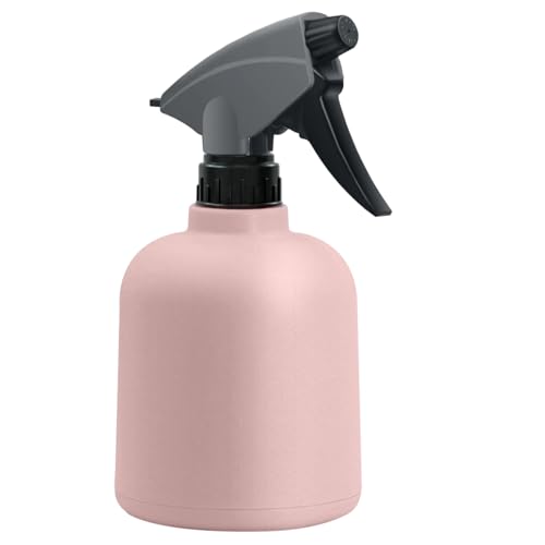 600ml Adjustable Leakproof Misting Water Sprayer - Empty Spray Bottles | Gardening, Cleaning Indoor Outdoor Home Yard Backyard Lawn Plant Care Tool - color: Pink