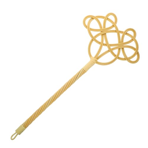 Healifty Quilt Beat Tool with Long Handle Soft PP Material Manual Duster for Carpets and Down Jackets Lightweight Portable Rug Paddle for Household Dust Removal and Cleaning