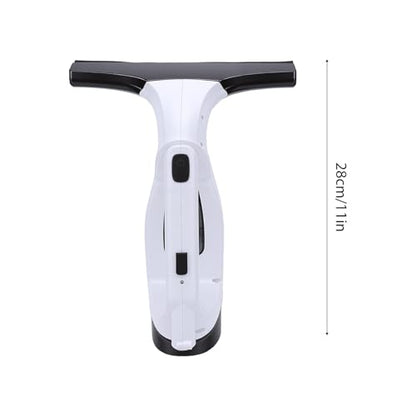 Cosiki Window Cleaning Vacuum, 2000Pa Cordless Handheld Cleaner for Glass Shower Car Window Tile Multi Surface, with 280mm Wiper 150ml Tank 2200mAh Battery