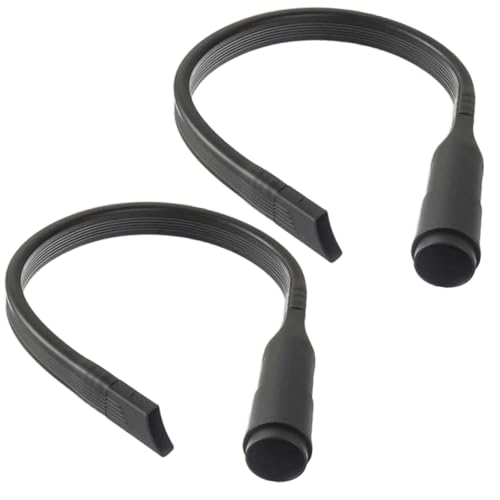 （2-pack）25 inch Flexible Vacuum Crevice Attachment Tool For All 1-1/4" or 1-3/8" Connector Hoses Helps Clean Dryer Lint Vacuum Accessories Vacuum Flat Slot Nozzle Interfac