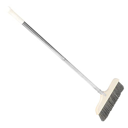 Healeved Detachable Hardwood Floor Broom Soft Bristles Lightweight for Kitchen Camping