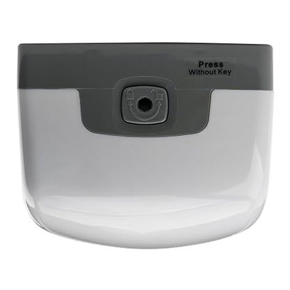 Winco Pur-Clean Manual Liquid Soap Dispenser, 35 Ounces, White - color: White, style: Manual Liquid