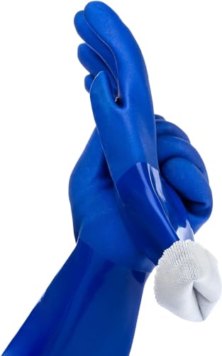 Star Kitchen & Home True Blues Ultimate Household Cleaning Gloves (Large)