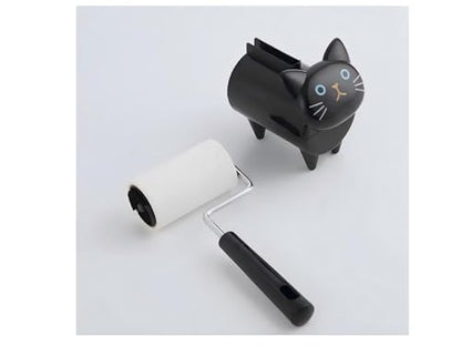 Lint Roller Extra Sticky PET Lint Roller - Cat Hair Remover & Dog Fur Remover，Lint Roller for Pet Hair - Sticky Rolls (1 Roller+1 Refills) - color: Black