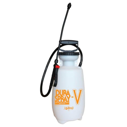 B&G DuraSpray V Chemical Resistant Poly Sprayer – 2 Gallon – All-Polyethylene Construction with Viton Seals & Gaskets – Professional Grade - size: 2-Gallon
