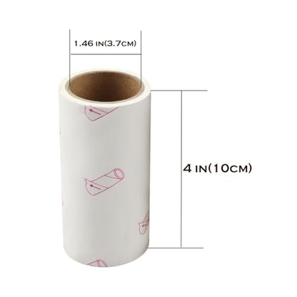 Lint Roller Refill,Sticky Roller Pet Hair Roller Refill,4 inch 480 Sheets (8Refills) - color: 8refills