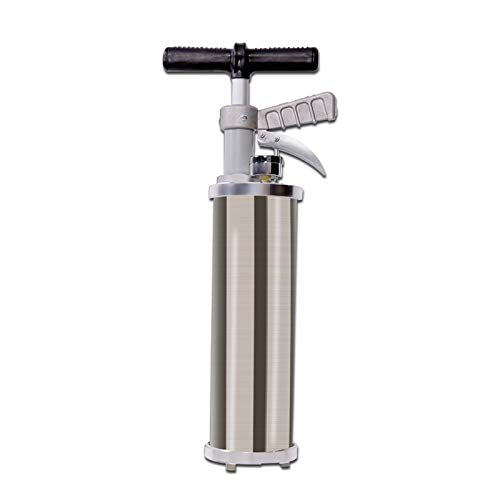 Portable High Pressure Kinetic Toilet Plunger Air Drain Blaster Pump for Bath Toilets Bathroom Shower Kitchen Clogged Pipe - color: Gray
