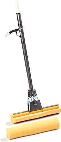 SPARTA Flo-Pac Sponge Mop Roller Mop, 12 X 51 Inches, Silver