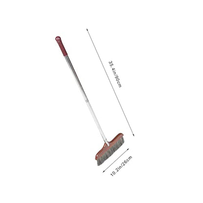 Long Handle Soft Broom Straw Dust Remover for Kitchen Hardwood Floor Cleaning