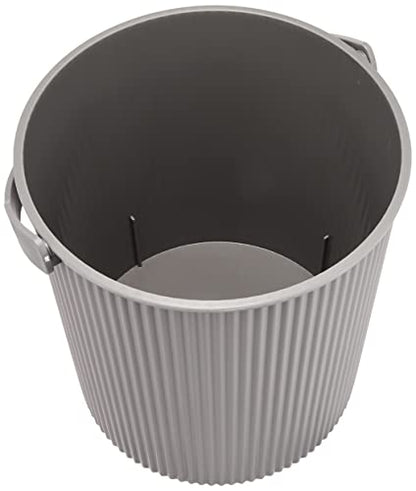 Yahata Kasei 235804 Omniutti Bucket with Lid, New Gray, LL, 5.3 gal (20 L), Neutral - color: New Grey, style: LL Size: 6.5 gal (20 L)