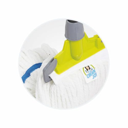 Clean Joy Microfiber Floor Spray Mop With Removable Washable Pad and Integrated Water Spray Mechanism
