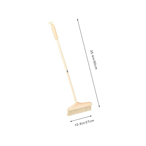 ORFOFE Sweeper for Hardwood Floors Soft Broom Detachable Handle Telescopic Sweep Broom