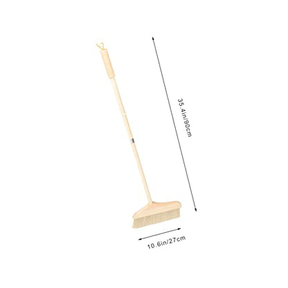ORFOFE Sweeper for Hardwood Floors Soft Broom Detachable Handle Telescopic Sweep Broom